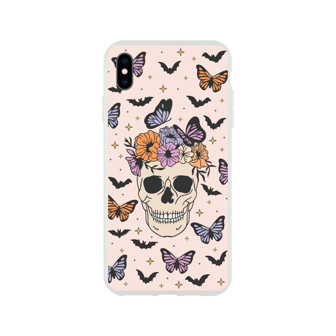 Schädel | Halloween Flexi-Hülle iPhone / Samsung