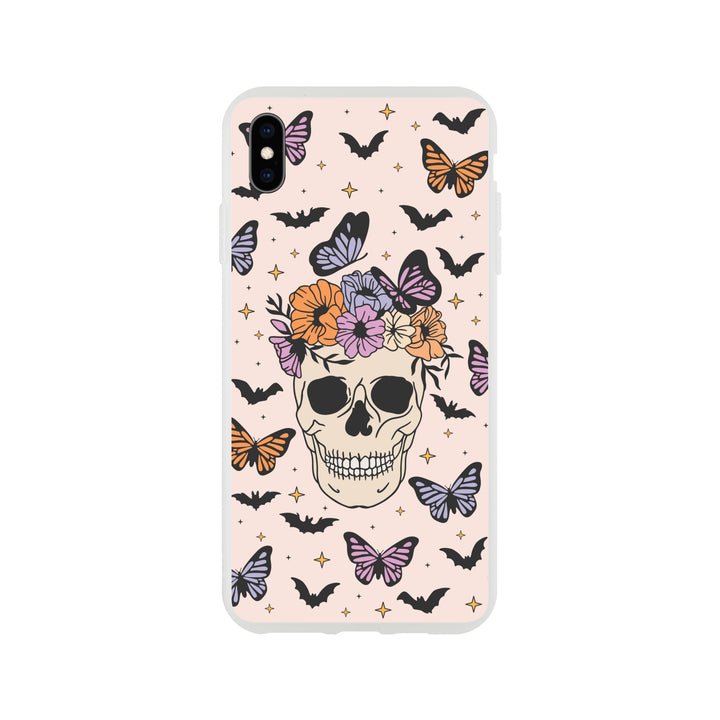 Schädel | Halloween Flexi-Hülle iPhone / Samsung
