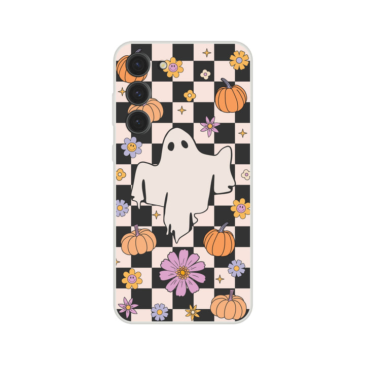 Checker Ghost | Halloween Flexi Case iPhone / Samsung