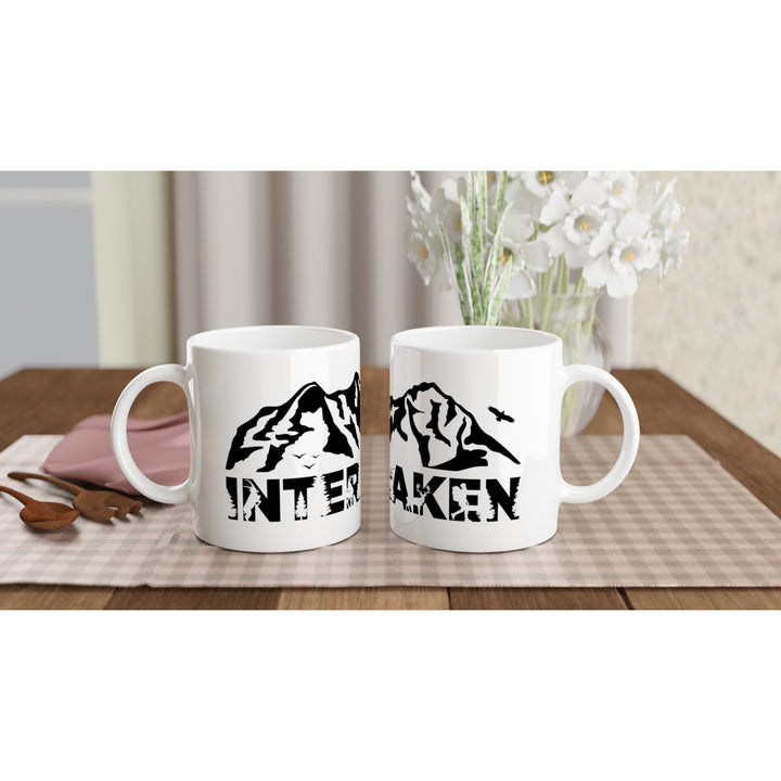 INTERLAKEN | Weiße 11oz Keramiktasse