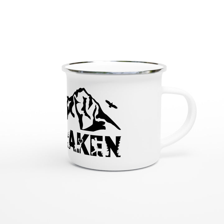INTERLAKEN | Weißer 12oz Emaille-Becher