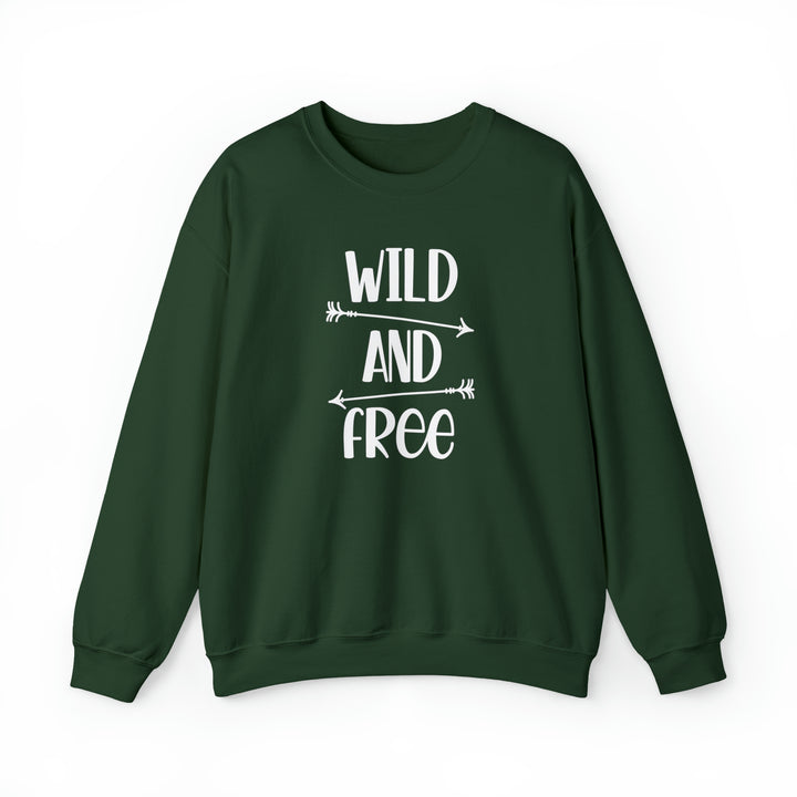 WILD &amp; FREE | Unisex Heavy Blend™ Crewneck Sweatshirt