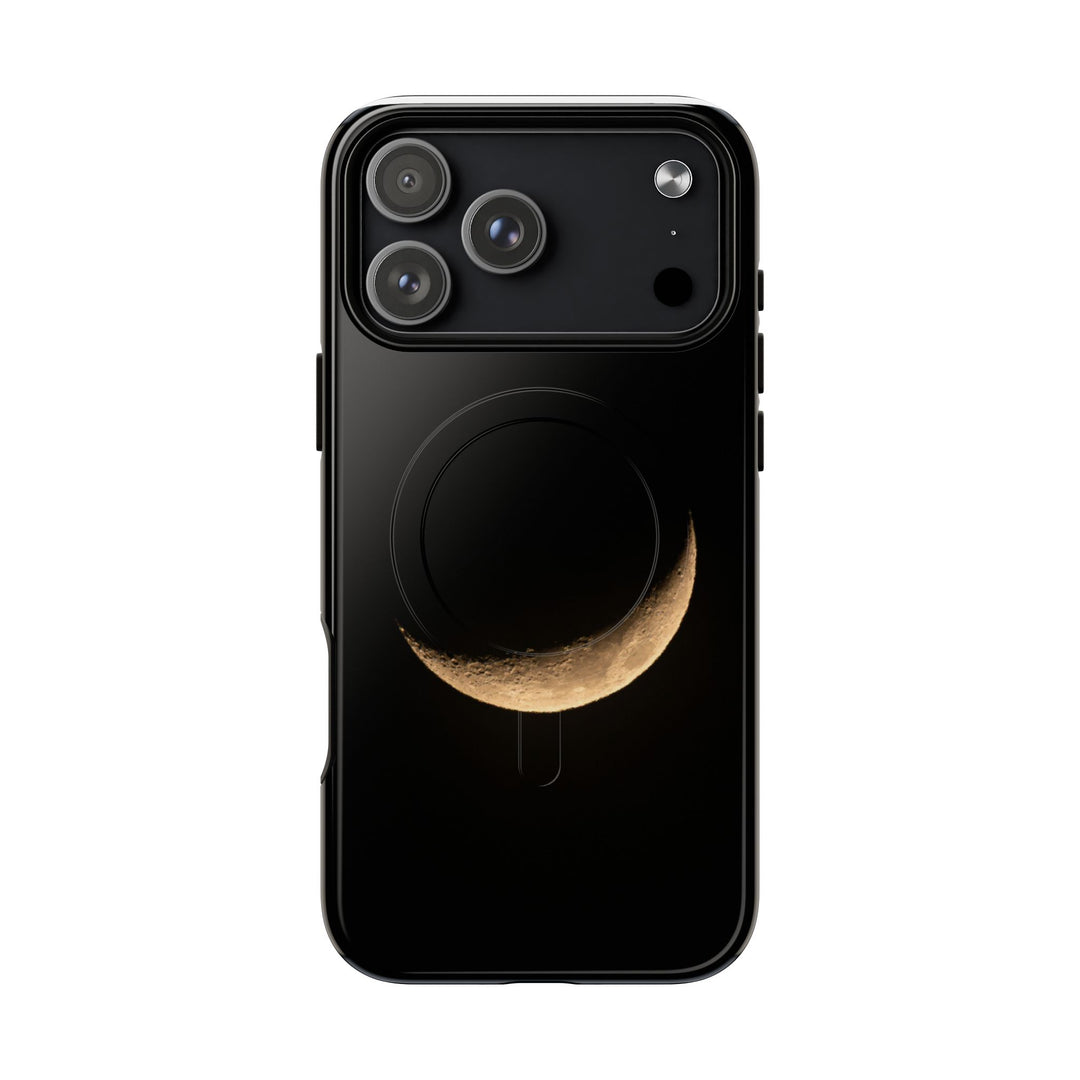 Moon Crescent Magnetic Phone Case — Tough Protective Magnet-Compatible Case