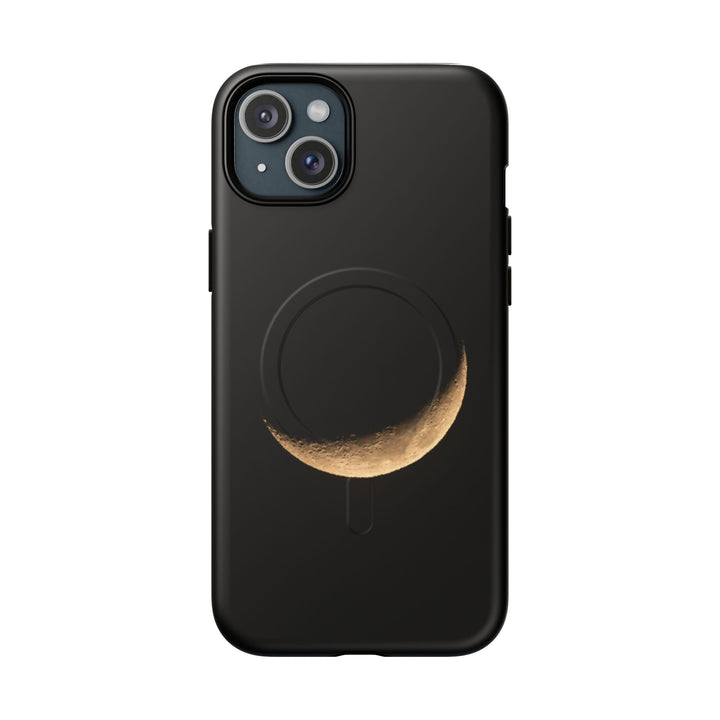 Moon Crescent Magnetic Phone Case — Tough Protective Magnet-Compatible Case