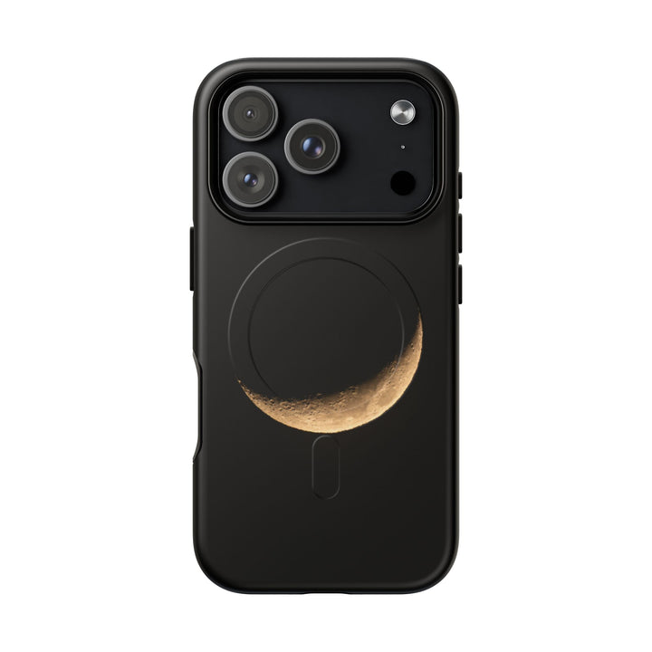 Moon Crescent Magnetic Phone Case — Tough Protective Magnet-Compatible Case