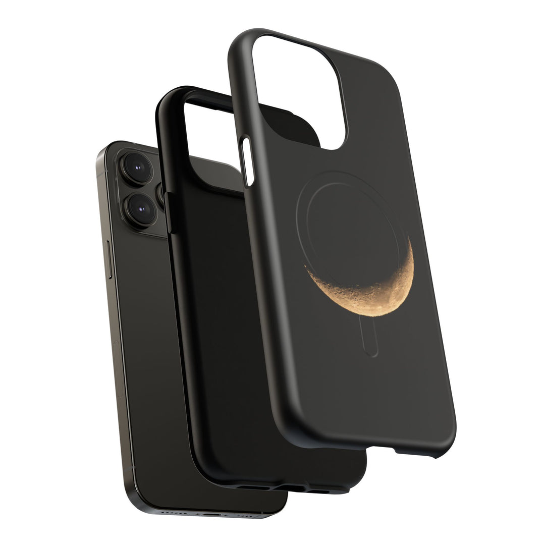 Moon Crescent Magnetic Phone Case — Tough Protective Magnet-Compatible Case