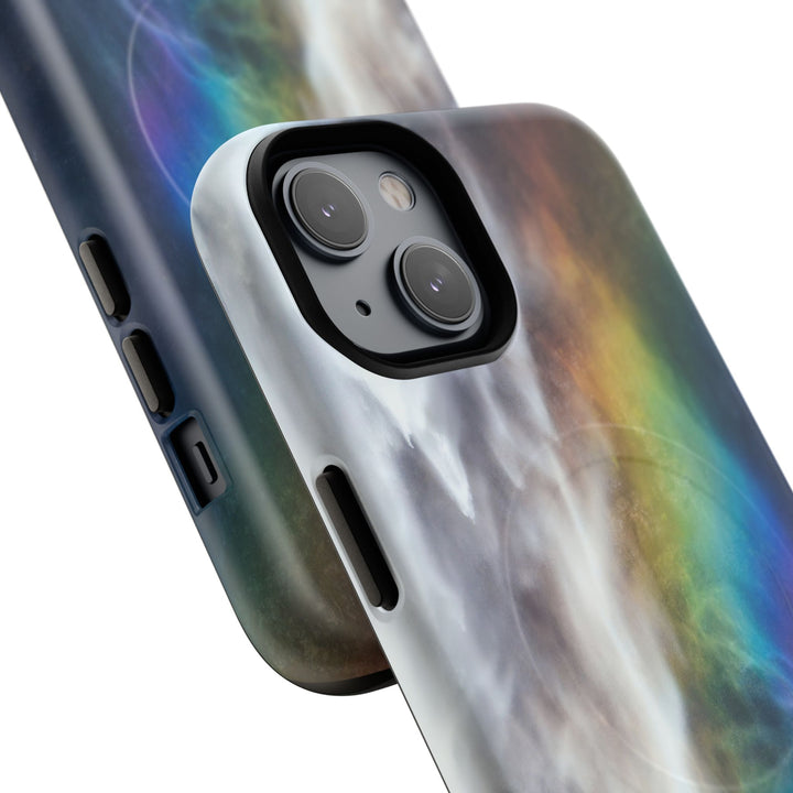 Tough Phone Case MagSafe— Ethereal Rainbow Protective Cover