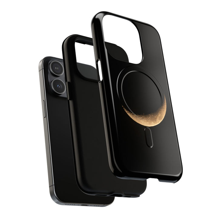 Moon Crescent Magnetic Phone Case — Tough Protective Magnet-Compatible Case