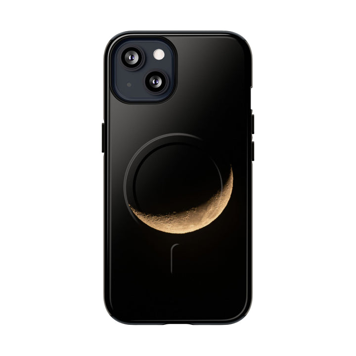Moon Crescent Magnetic Phone Case — Tough Protective Magnet-Compatible Case