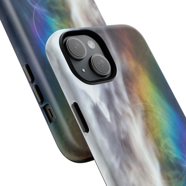 Tough Phone Case MagSafe— Ethereal Rainbow Protective Cover