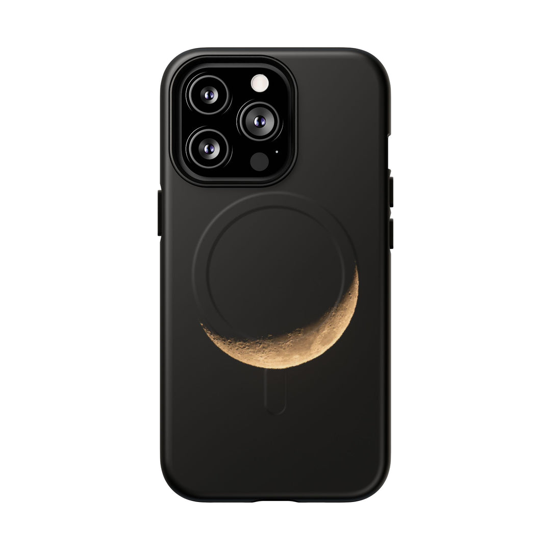 Moon Crescent Magnetic Phone Case — Tough Protective Magnet-Compatible Case