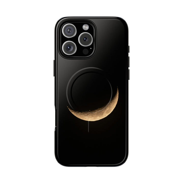 Moon Crescent Magnetic Phone Case — Tough Protective Magnet-Compatible Case
