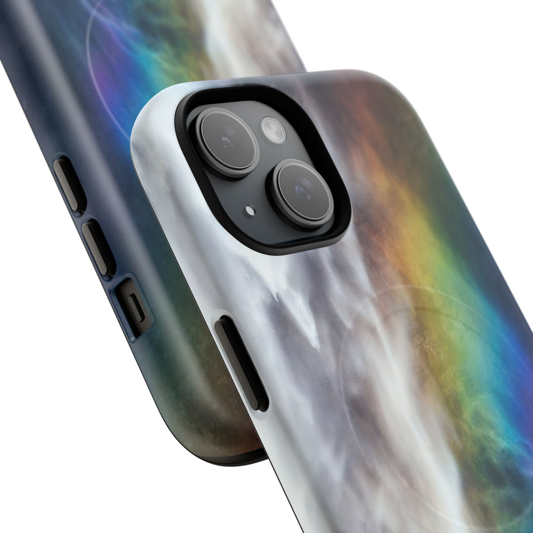 Tough Phone Case MagSafe— Ethereal Rainbow Protective Cover