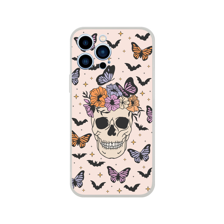Schädel | Halloween Flexi-Hülle iPhone / Samsung