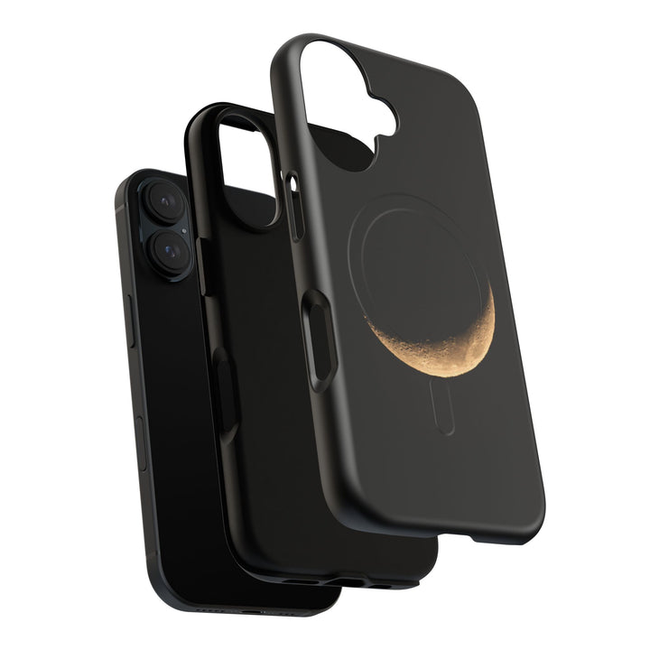 Moon Crescent Magnetic Phone Case — Tough Protective Magnet-Compatible Case
