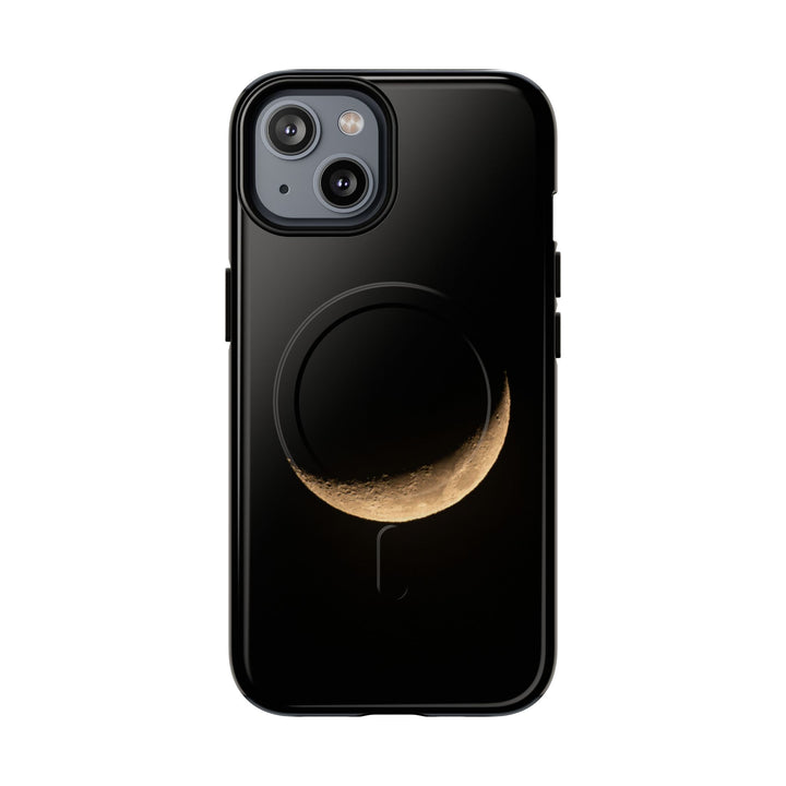 Moon Crescent Magnetic Phone Case — Tough Protective Magnet-Compatible Case