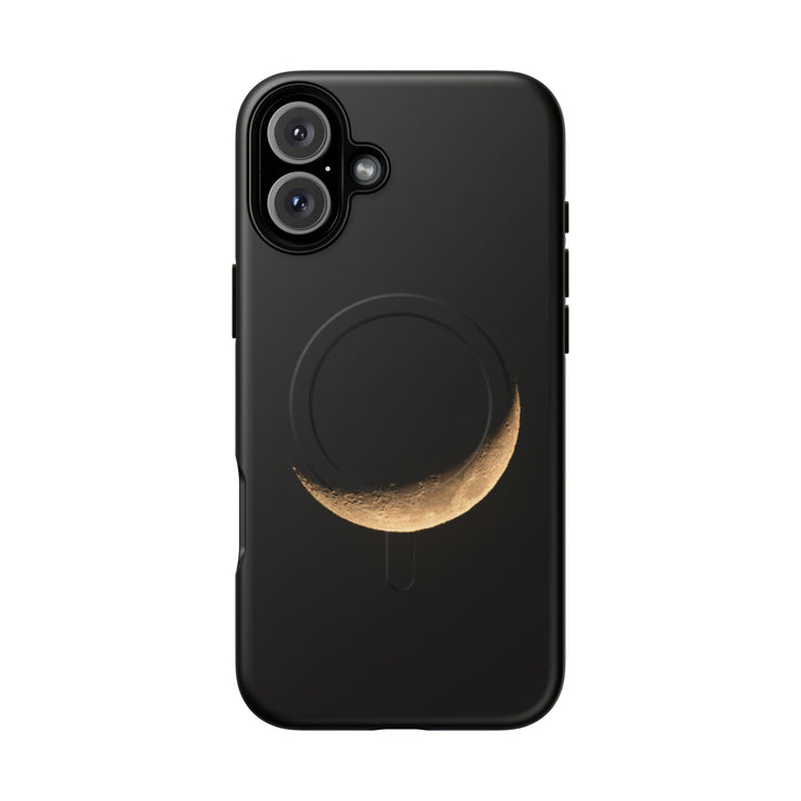 Moon Crescent Magnetic Phone Case — Tough Protective Magnet-Compatible Case