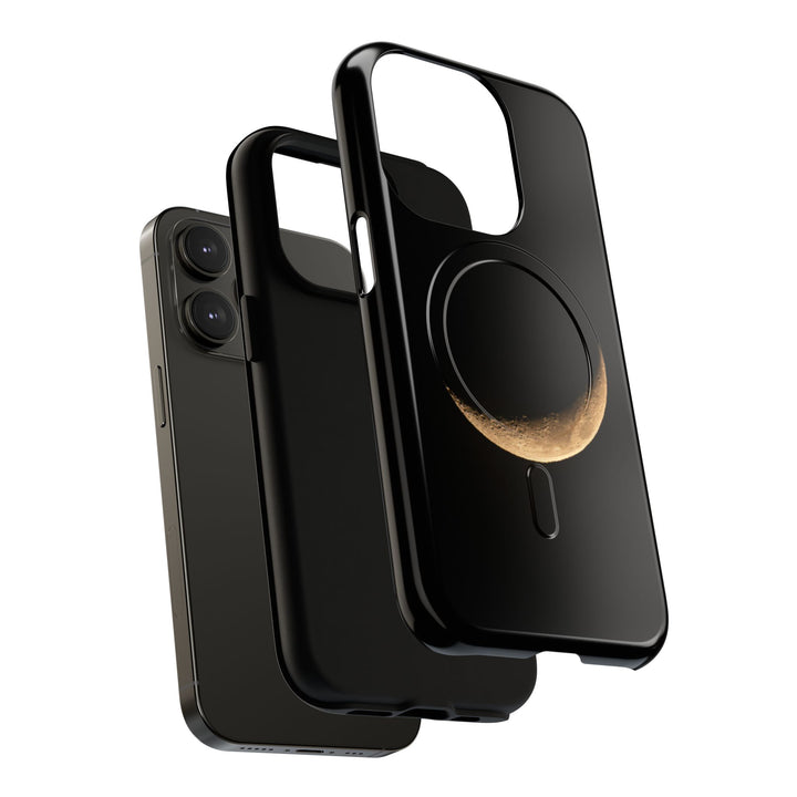 Moon Crescent Magnetic Phone Case — Tough Protective Magnet-Compatible Case