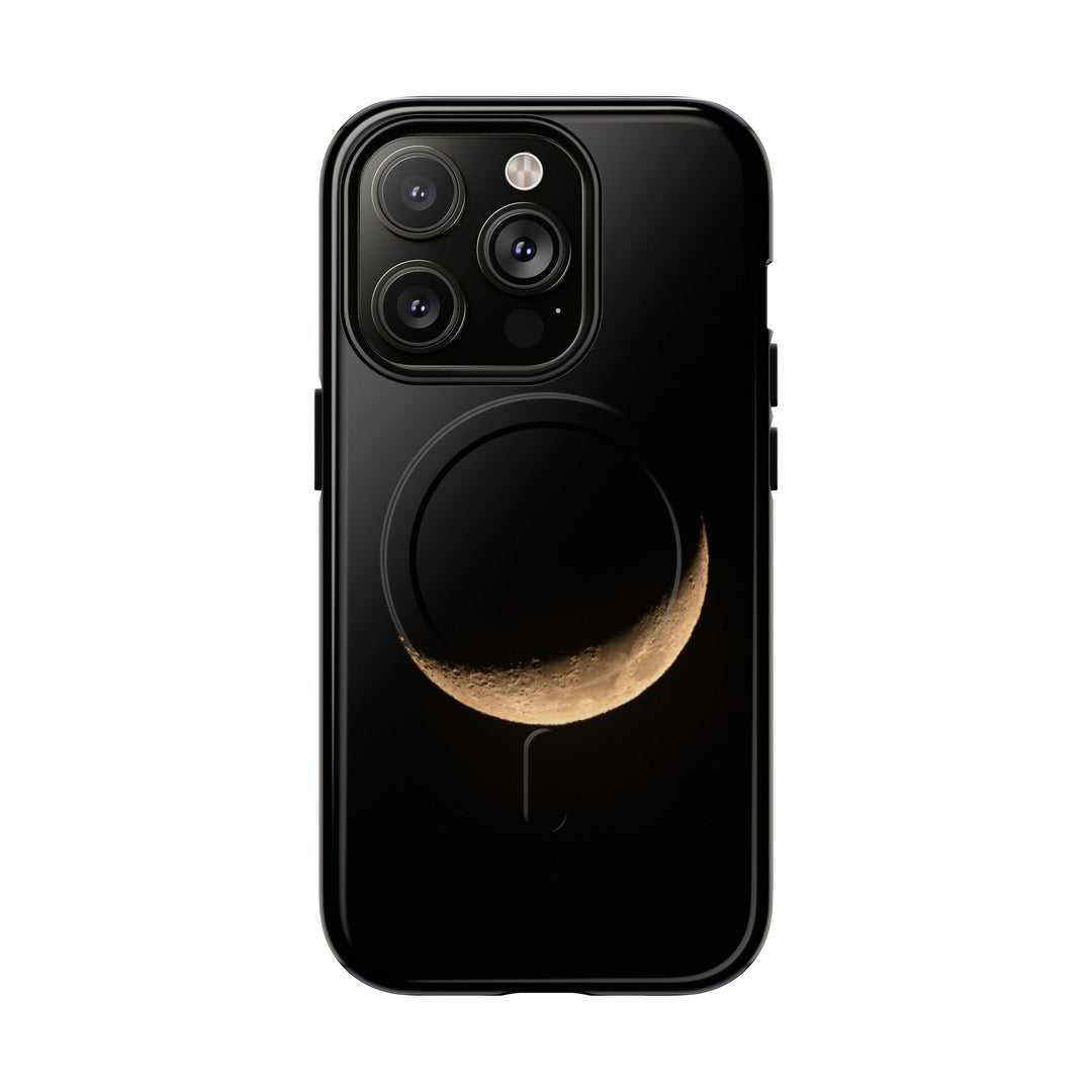 Moon Crescent Magnetic Phone Case — Tough Protective Magnet-Compatible Case