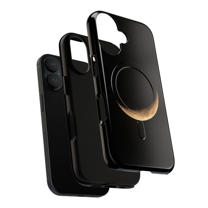 Moon Crescent Magnetic Phone Case — Tough Protective Magnet-Compatible Case