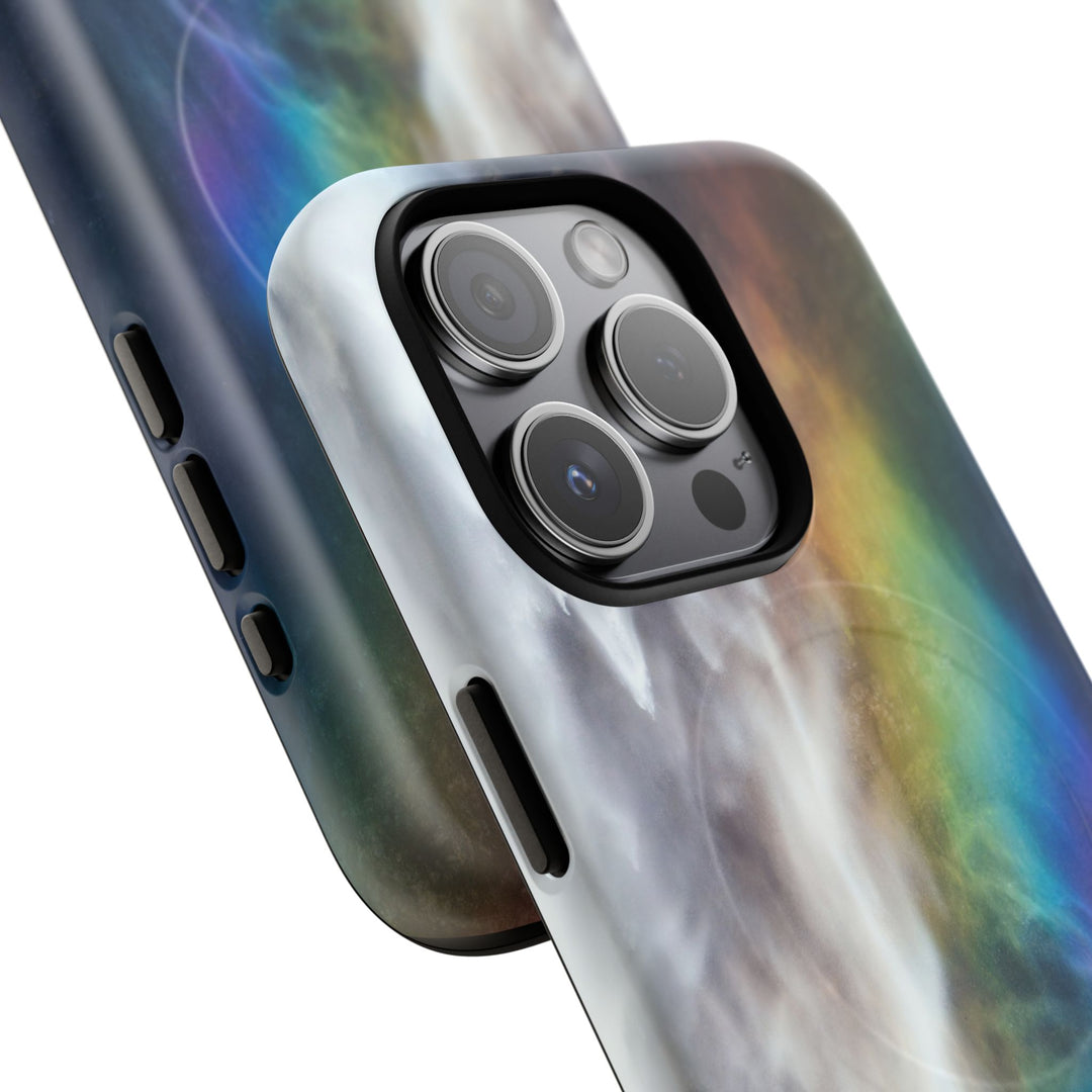 Tough Phone Case MagSafe— Ethereal Rainbow Protective Cover