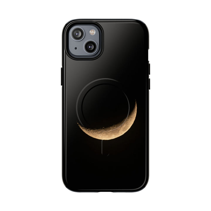 Moon Crescent Magnetic Phone Case — Tough Protective Magnet-Compatible Case