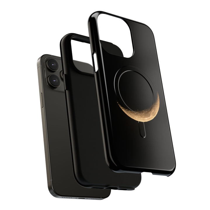 Moon Crescent Magnetic Phone Case — Tough Protective Magnet-Compatible Case