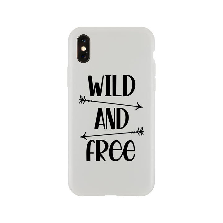 WILD &amp; FREE | Flexi-Hülle iPhone / Samsung