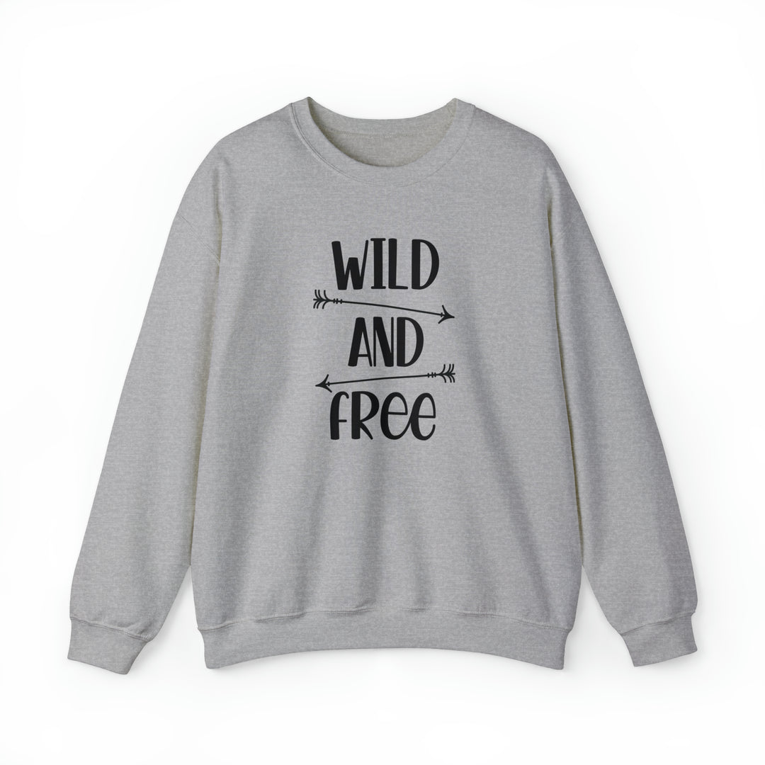 WILD &amp; FREE | Unisex Heavy Blend™ Crewneck Sweatshirt