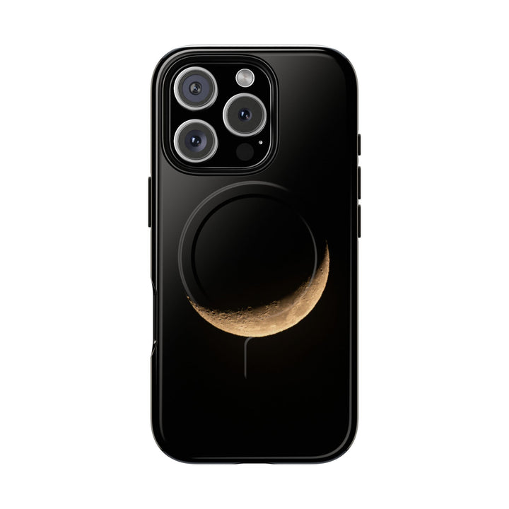 Moon Crescent Magnetic Phone Case — Tough Protective Magnet-Compatible Case