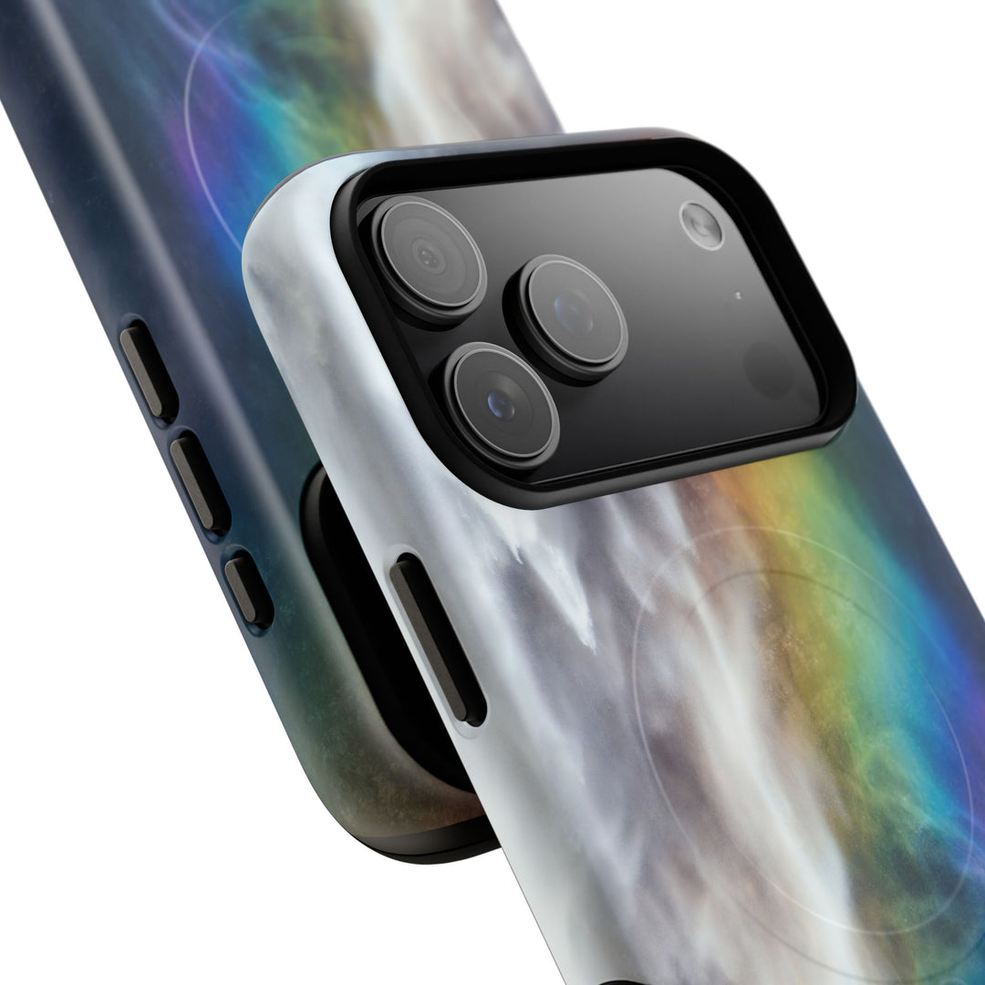 Tough Phone Case MagSafe— Ethereal Rainbow Protective Cover