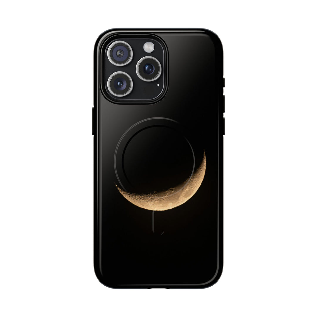 Moon Crescent Magnetic Phone Case — Tough Protective Magnet-Compatible Case