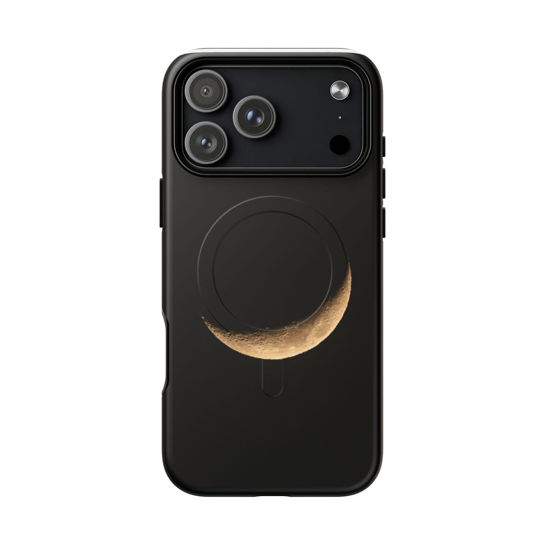 Moon Crescent Magnetic Phone Case — Tough Protective Magnet-Compatible Case