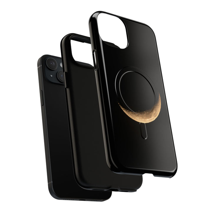 Moon Crescent Magnetic Phone Case — Tough Protective Magnet-Compatible Case