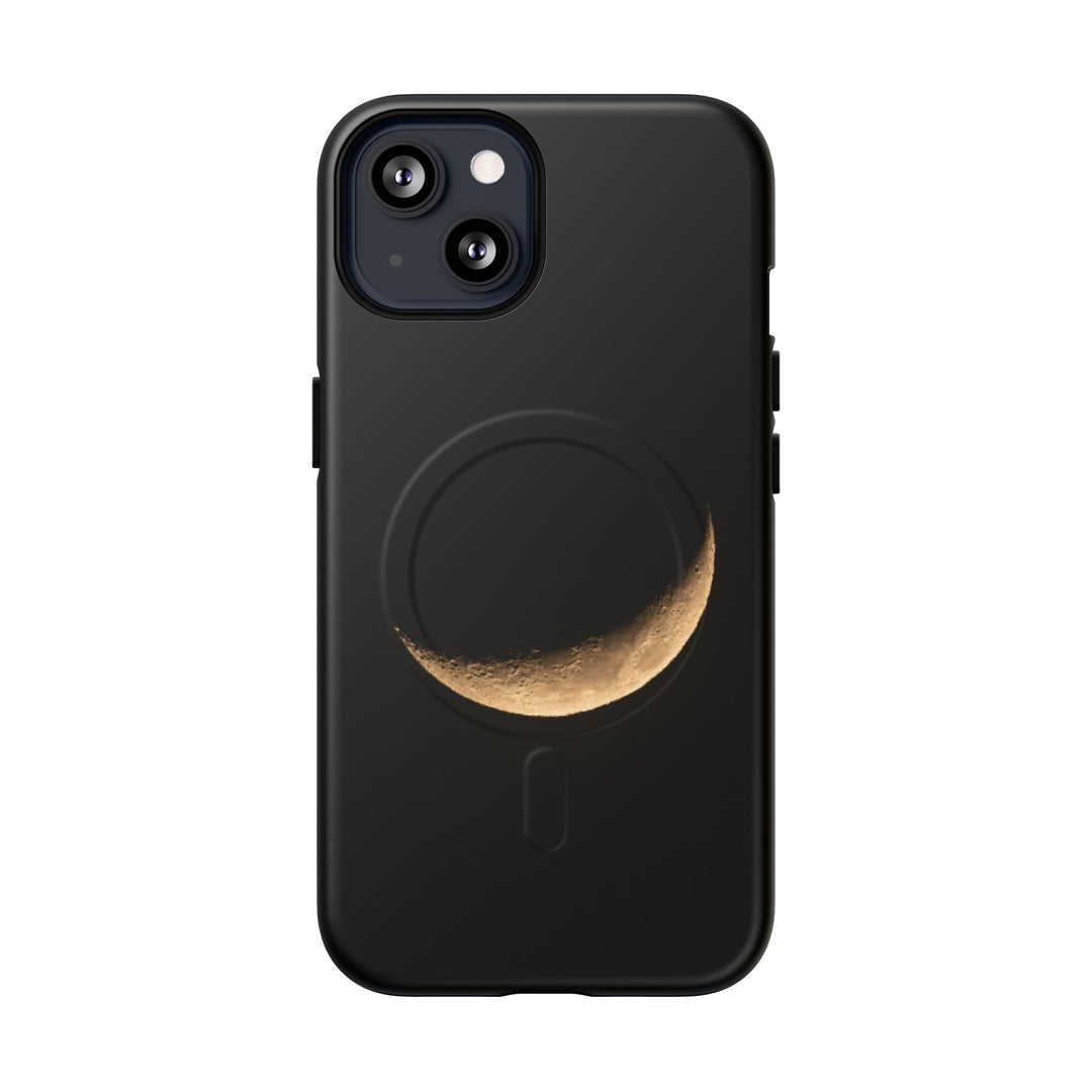 Moon Crescent Magnetic Phone Case — Tough Protective Magnet-Compatible Case