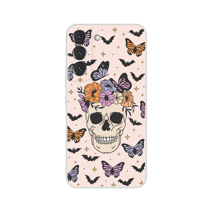 Schädel | Halloween Flexi-Hülle iPhone / Samsung