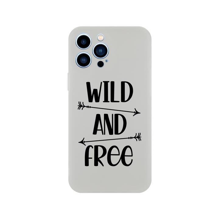 WILD &amp; FREE | Flexi-Hülle iPhone / Samsung