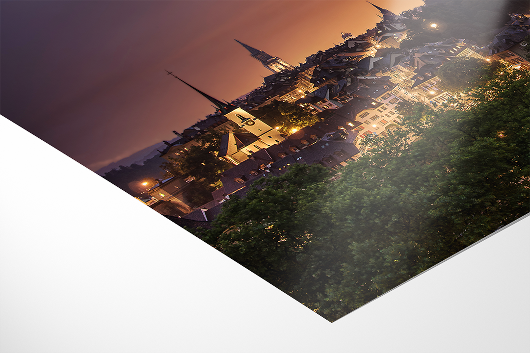 Goldener Sonnenuntergang in Bern | Original Print