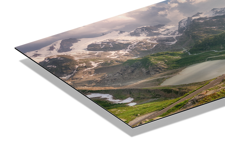Camper Van On Sustenpass Road | Original Print