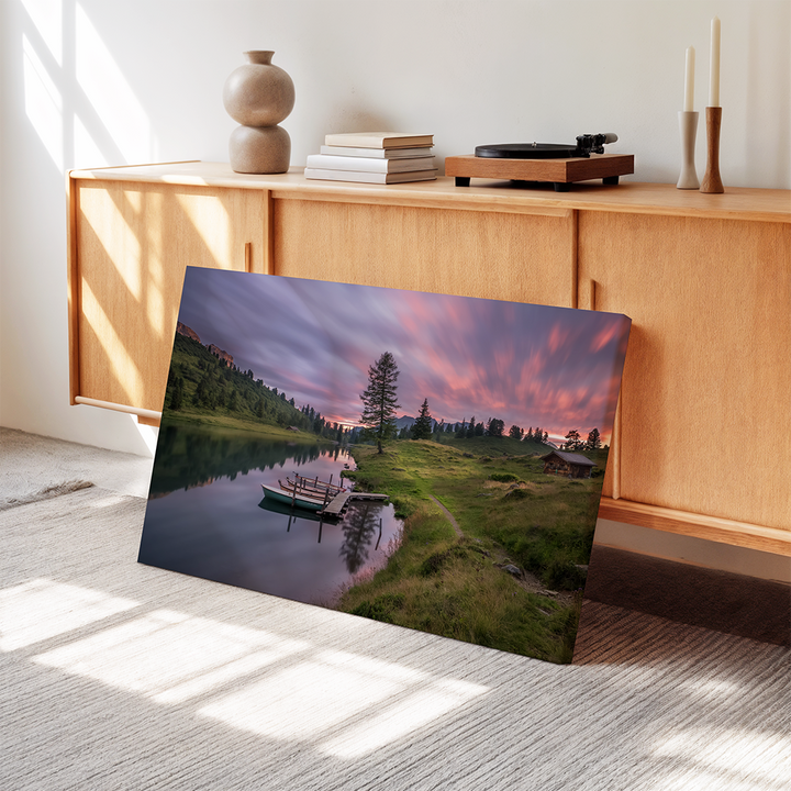 Lake Engstlen Sunset Long Exposure | Original Print