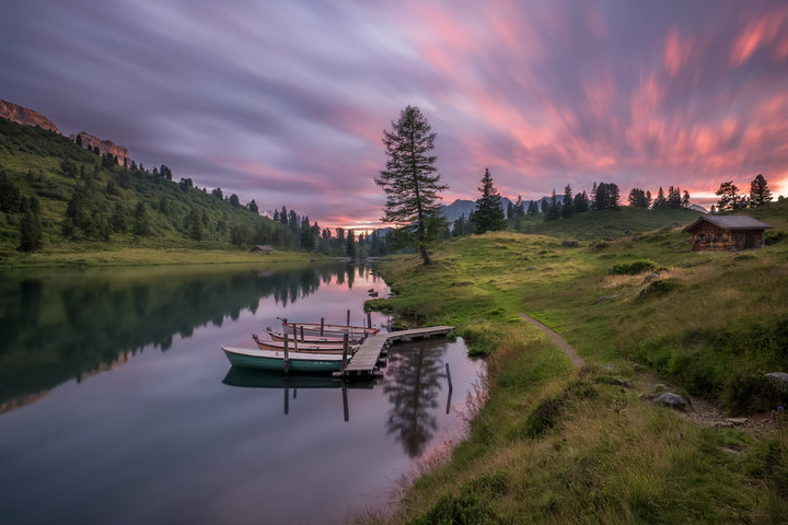 Lake Engstlen Sunset Long Exposure | Original Print