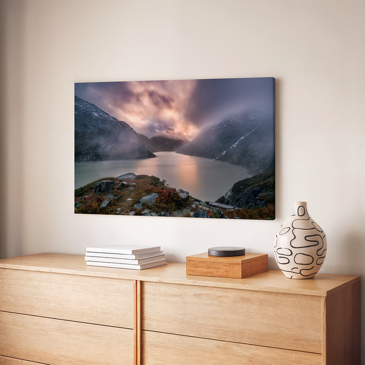 Lake Grimsel Fall Long Exposure | Original Print