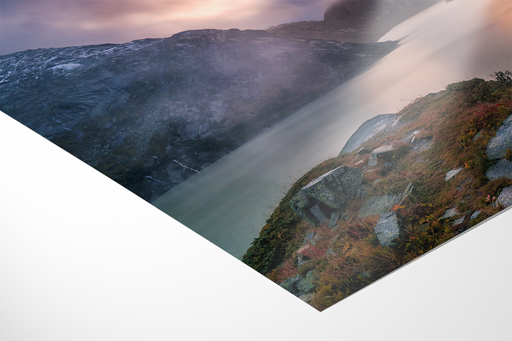 Lake Grimsel Fall Long Exposure | Original Print
