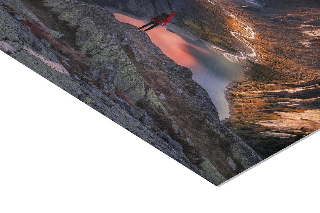 Blick Richtung Lauteraar am Grimselpass | Original Print