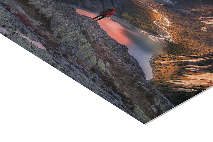 Blick Richtung Lauteraar am Grimselpass | Original Print