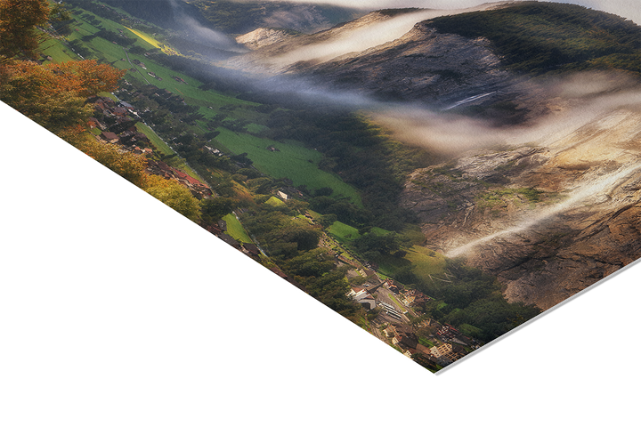 Lauterbrunnen Valley In Fall | Original Print