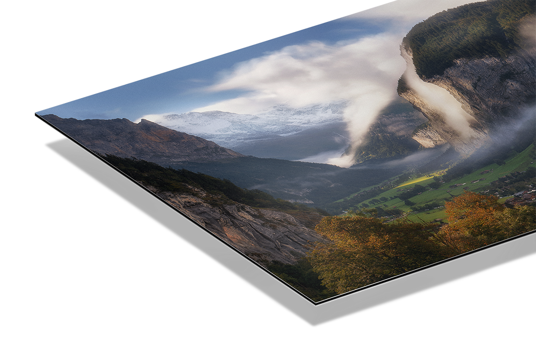Lauterbrunnen Valley In Fall | Original Print