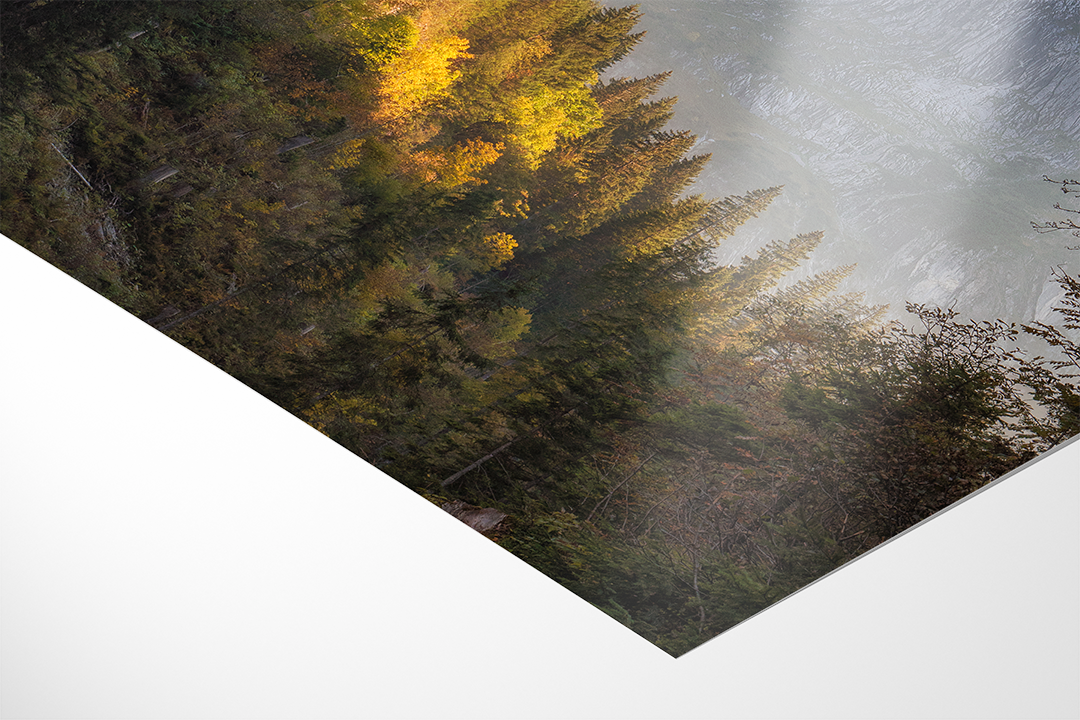 Wellhorn Mountain In Fall | Original Print