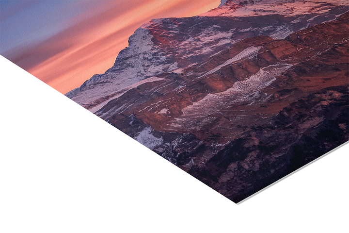 Eiger, Mönch, Jungfrau Sunset | Original Print