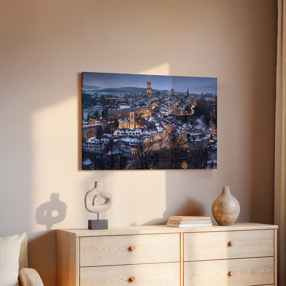 Winterzeit in Bern | Original Print